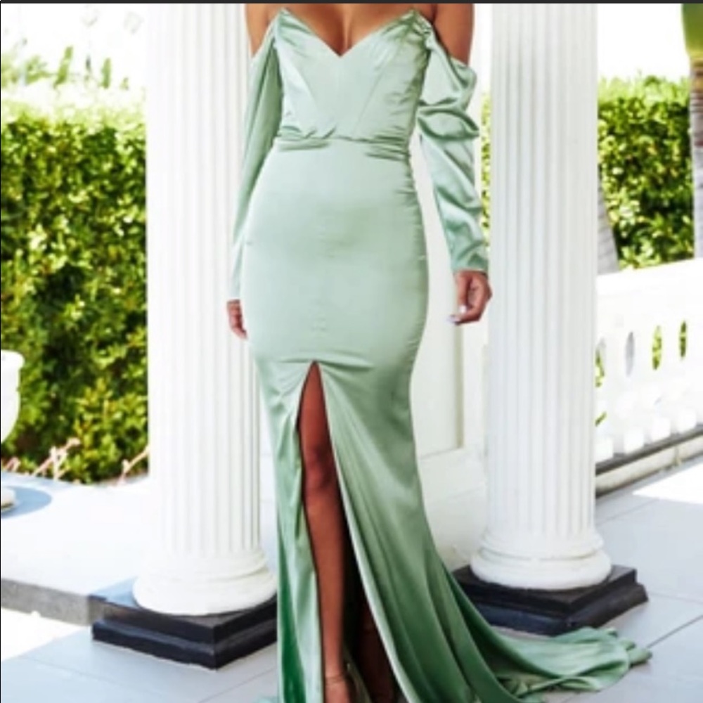 hot pink gown from abyss by aby